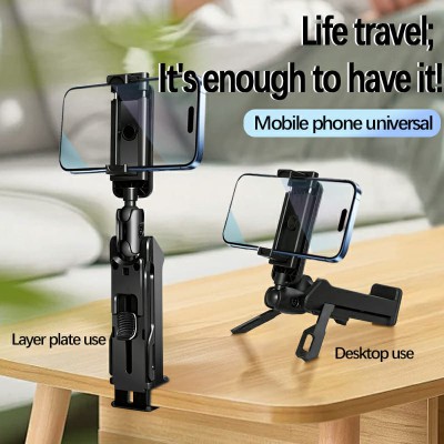 Multifunctional Portable Phone Holder and Tripod
